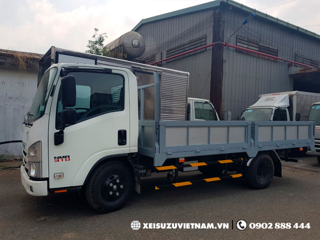 Xe tải Isuzu 1T95 thùng lửng - NMR85HE4 giá rẻ - Xeisuzuvietnam.vn