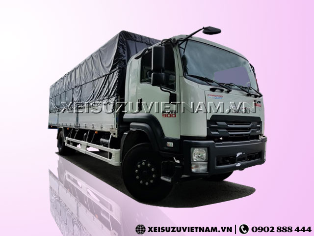 Xe tải Isuzu 8 tấn thùng bạt FVR34QE4 bán trả góp - Xeisuzuvietnam.vn
